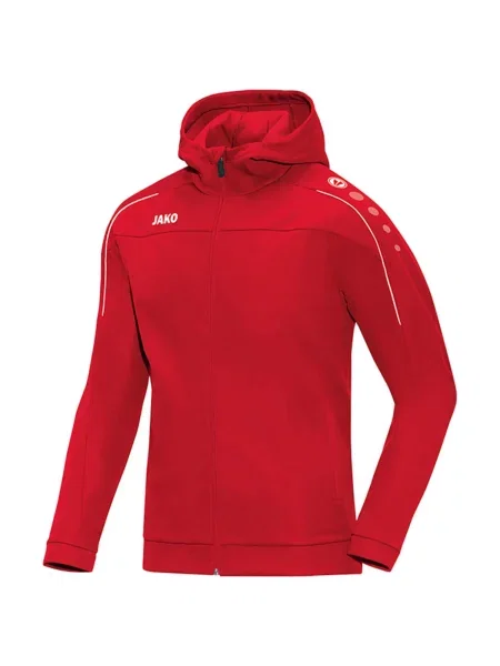 JAKO Športna jakna temno rdeča bela