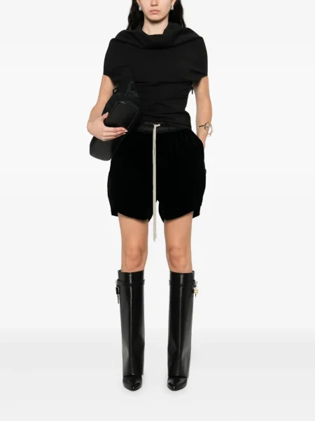 Pantaloni scurți Rick Owens negru
