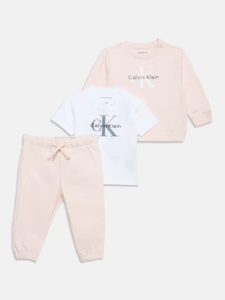 Mikina Calvin Klein Jeans biela
