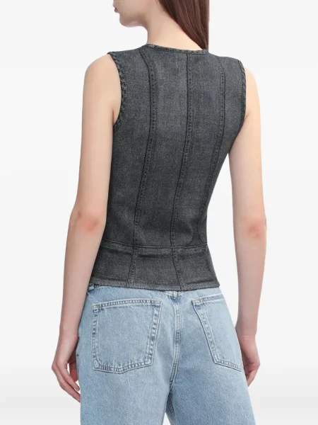 Top Rag & Bone cu imagine negru