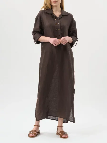 Платье Clothe коричневое