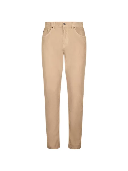 Pantaloni Dondup de catifea cord cu 5 buzunare