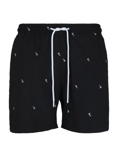 Urban Classics Șorturi de baie / negru alb