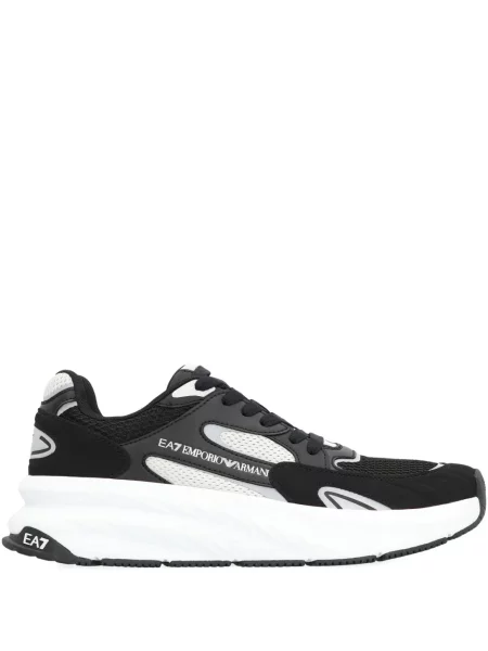 Sneakerși Ea7 Emporio Armani plasă negru