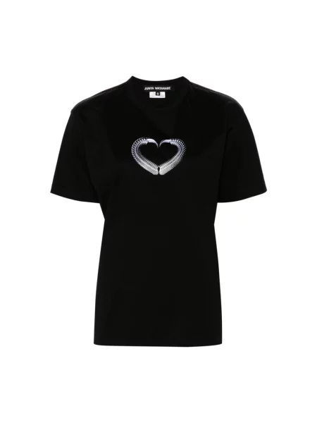 Koszulka Junya Watanabe w serca czarna