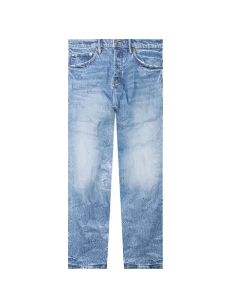 Blugi Purple Brand zdrențuiți albastru