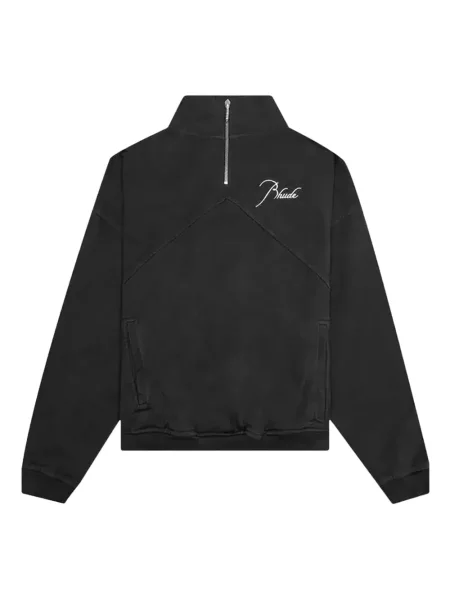 Hanorac Rhude cu broderie negru