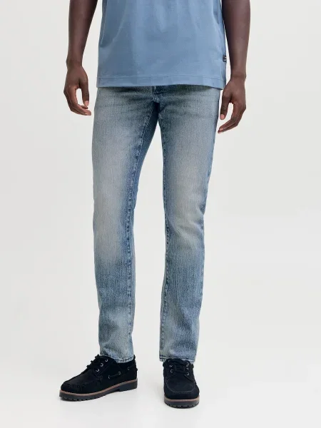 JACK & JONES Kavbojke JJIGLENN JJLUKE svetlo modra