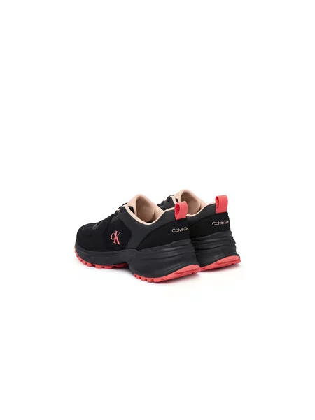 Tenisice Calvin Klein Hike Runner Lace Up Su Mesh Wmn crna