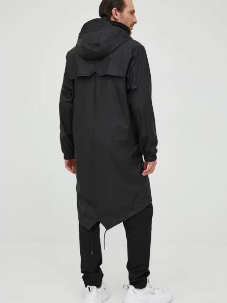 Парка Rains Fishtail Parka переходная чёрный