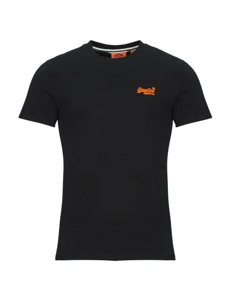 Tricou Superdry cu autograf negru