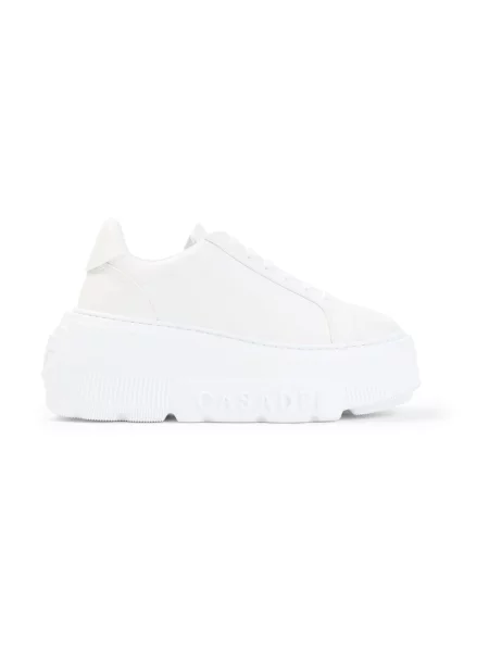 Sneakersy Casadei skórzane białe