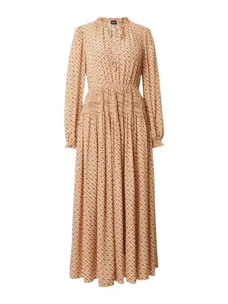 BOSS Black Rochie bej / maro cămilă / maro negru