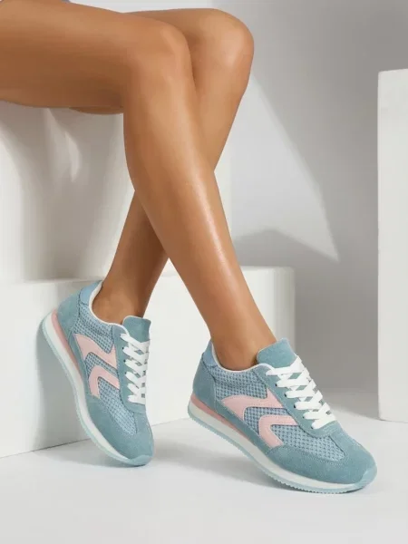 Sneakerși Resti alb