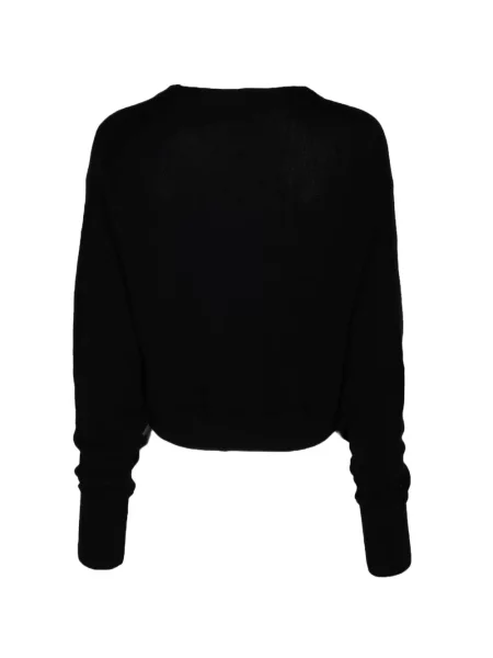 Decupat cardigan R13 negru