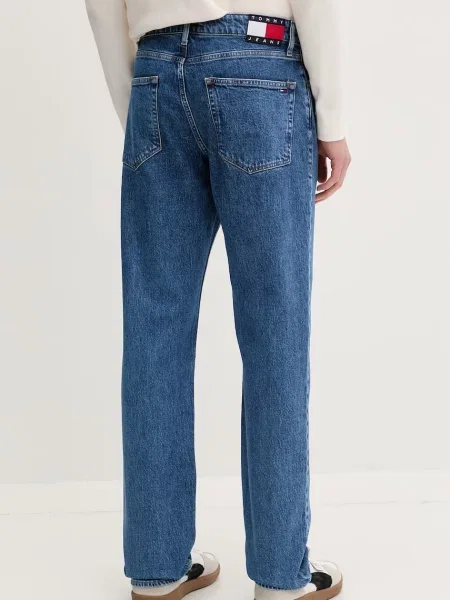 Tommy Jeans Jeansy Ryan Granatowy niebieskie
