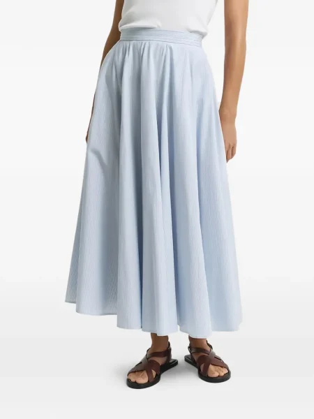 Fustă Gant cu dungi albastru
