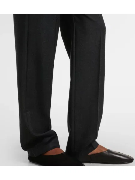 Pantaloni Agnona de lână gri