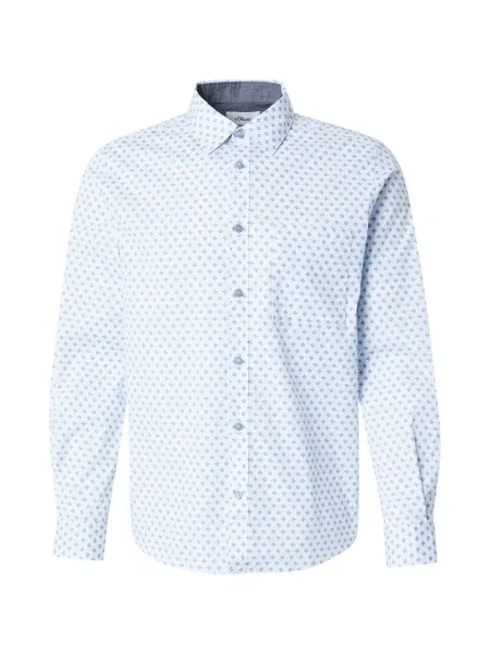 S.Oliver Košile námořnická modř / světlemodrá