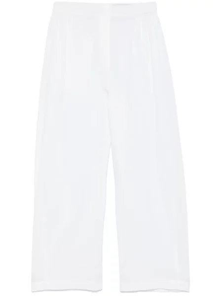 Pantaloni Henrik Vibskov alb