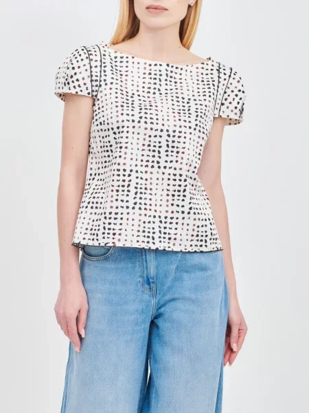 Блуза Barbara Alvisi бежева