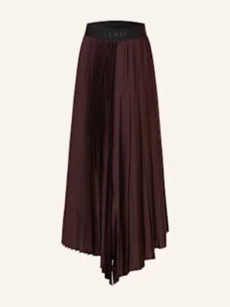 Allsaints Spódnica Plisowana Jax rot