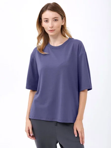 Футболка Leinle темно-синій синя