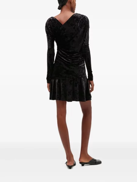 Rochie mini Ganni de costum negru