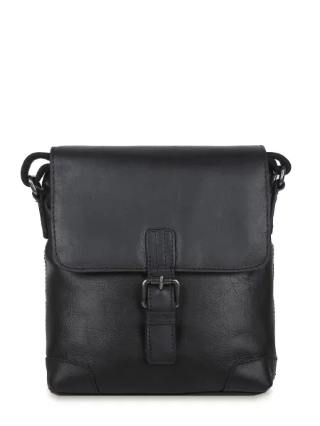 Ashwood Leather Мессенджер Шкіра чорний