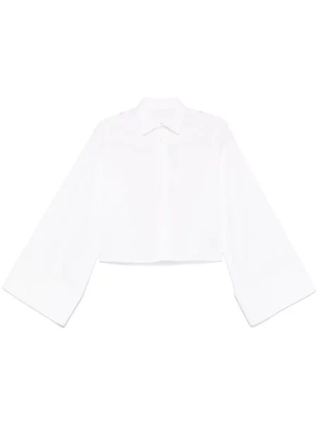 Koszula Mm6 Maison Margiela o krotszym kroju biała