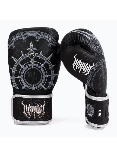 Rękawice bokserskie Venum Gladiator Boxing Gloves black/silver czarne