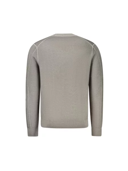 Sweter Hugo wełniany szary