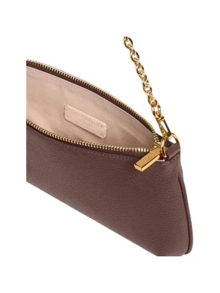 Geanta crossbody Coccinelle din piele violet