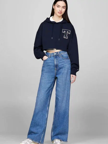 Толстовка Tommy Jeans синя