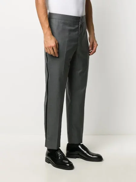 Pantaloni Brunello Cucinelli de lână gri
