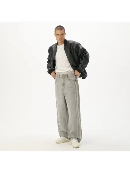 Джинсы Cropp серые