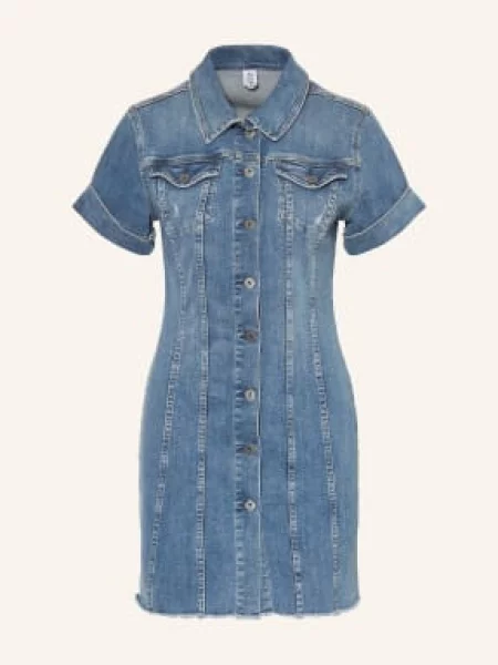 Liu Jo Sukienka Jeansowa blau niebieska