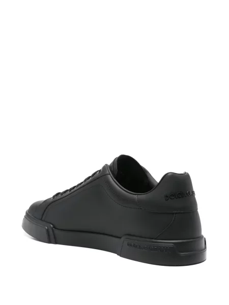Sneakerși Dolce & Gabbana din piele negru