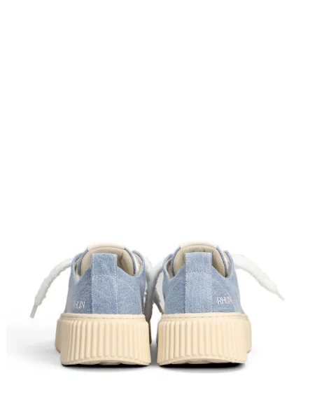 Sneakerși Rhun cu platformă albastru
