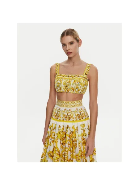 Dolce&Gabbana Топ жовтий