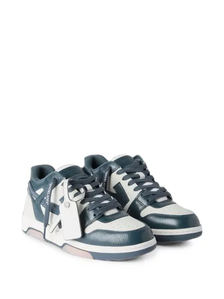 Sneakerși Off-white business alb