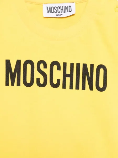 Koszulka dziecięca Moschino żółta