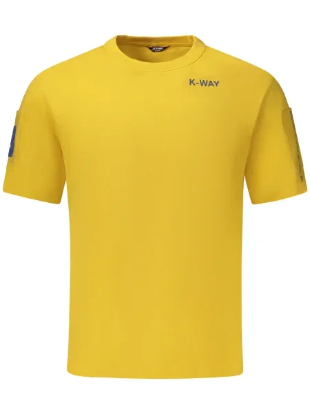 Tricou K-way scurt galben