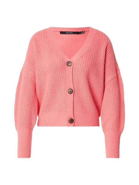 VERO MODA Geacă tricotată VMLea pepene roșu