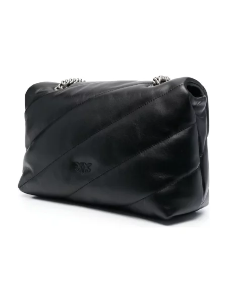 Torebka Pinko zamszowa czarna