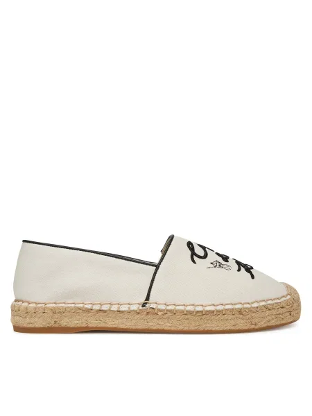 Espadrile KARL LAGERFELD alb