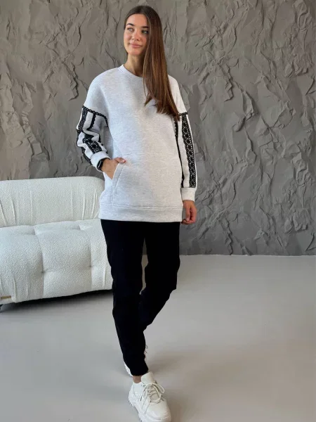 Вельветовые джоггеры Nenka черные