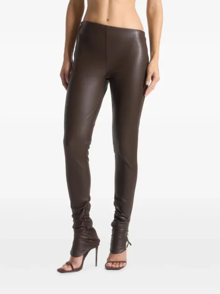 Legginsy Manière De Voir asymetryczne brązowe