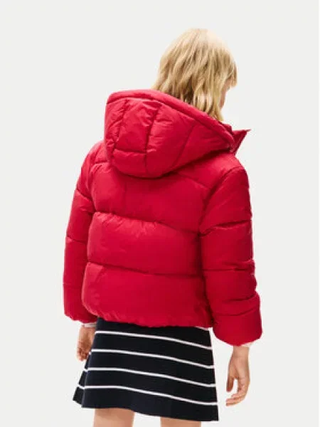 Zimní bunda Tommy Hilfiger červená