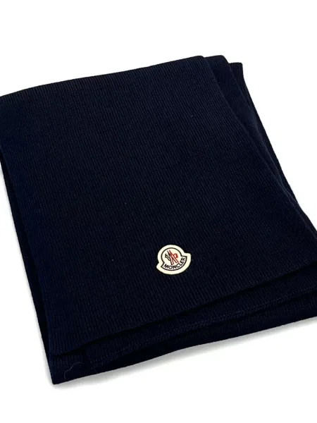 Fular Moncler albastru